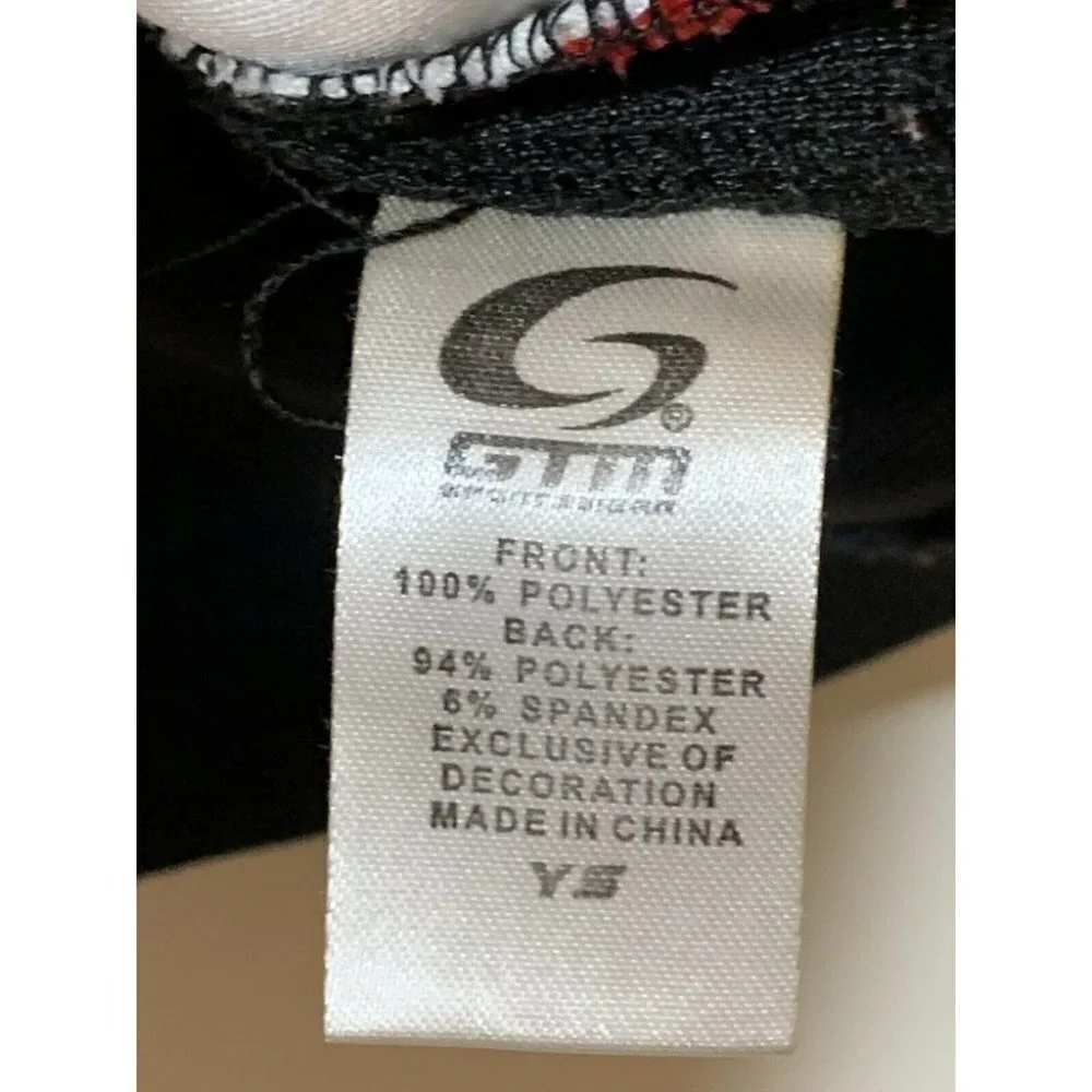Jaguars GTM Sportwear YS Red White Black Top - Picture 3 of 4